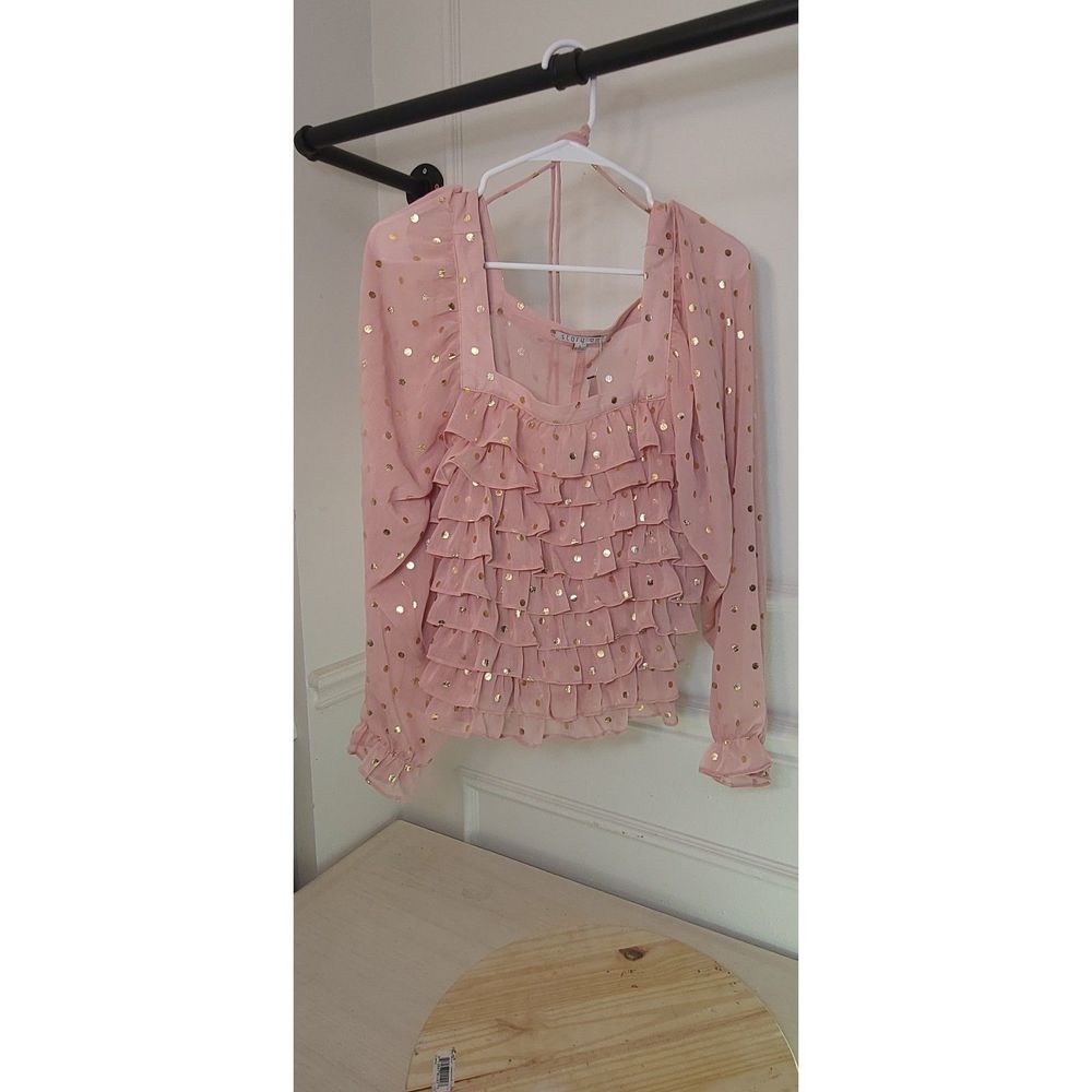 (J/L) Story On Blouse - NEW